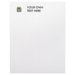Tanzania Coat of Arms Personalized Letterhead