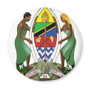 Tanzania coat of arms magnets by sergemayifuila Tanzania coat of arms magnets