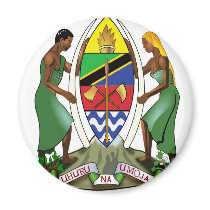 Tanzania coat of arms magnets