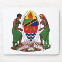 Tanzania Coat of Arms Mousepad