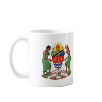 Tanzania Coat Of Arms Coffee Mug
