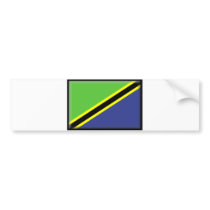 Tanzania Flag bumper stickers by jacinto888 Tanzania Flag bumper stickers