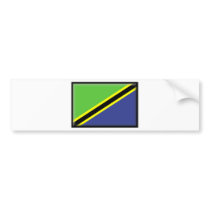 Tanzania Flag Bumper Stickers