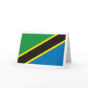 Tanzania Flag Greeting Card