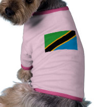 Tanzania FLAG International pet clothing by flagshirt Tanzania FLAG International pet clothing