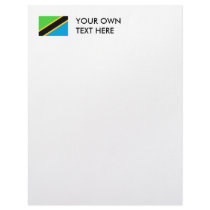 Tanzania Flag Letterhead
