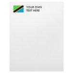 Tanzania Flag Letterhead