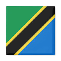 Tanzania Flag Magnet