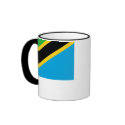 Tanzania Flag mugs