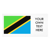 Tanzania Flag photo cards