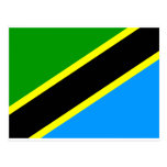 Tanzania Flag Postcards
