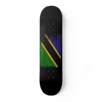 Tanzania Flag Skate Board Deck