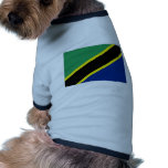 Tanzania National Flag Doggie Shirt