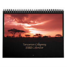 Tanzanian Odyssey Calendar