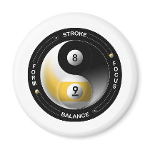 Tao of Pool Refrigerator Magnet