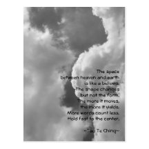 Tao Te Ching No.4/ Postcard