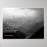 Tao Te Ching No.6/ Poster posters
