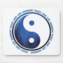 Taoism Ying Yang mousepads