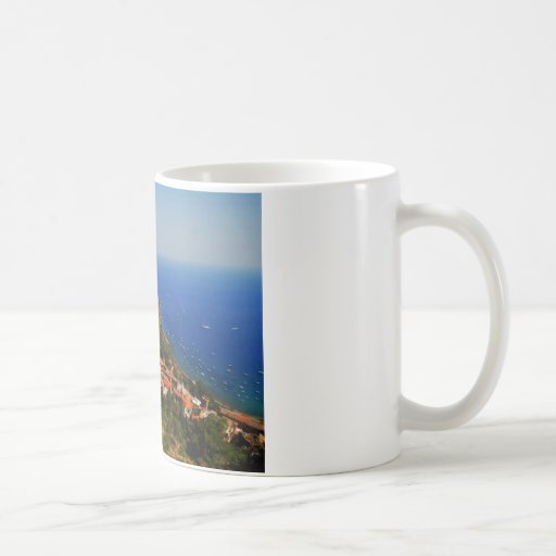 Taormina view 2 coffee mugs