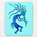 Taos Moon Kokopelli mousepads by Jaenne Taos Moon Kokopelli mousepads