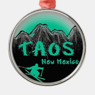 taos new mexico artistic skier christmas ornament taos new mexico artistic skier christmas ornament
