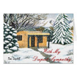 Taos, New Mexico Snowfall Greeting Cards