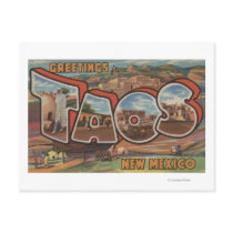 Taos, New MexicoLarge Letter ScenesTaos, NM 2 Post Cards