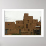Taos Pueblo Architecture Print