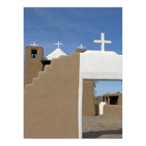 Taos Pueblo Church posters