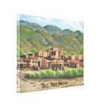 Taos Pueblo, New Mexico Canvas Print