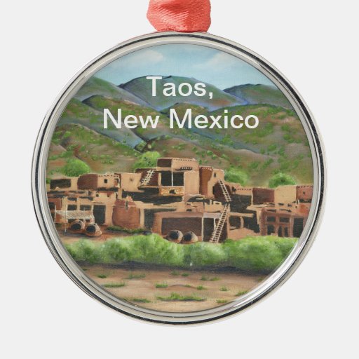 taos pueblo new mexico christmas ornament zazzle taos pueblo new mexico christmas ornament zazzle
