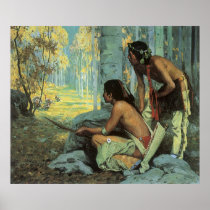 Taos Turkey Hunters by Eanger Irving Couse Print