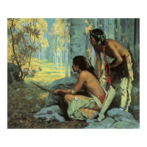 Taos Turkey Hunters by Eanger Irving Couse Print