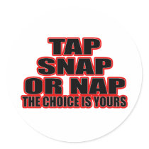 Tap5 Round Stickers