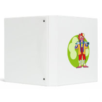 Tap Clown 3 Ring Binders