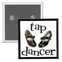 Tap Dancer Button