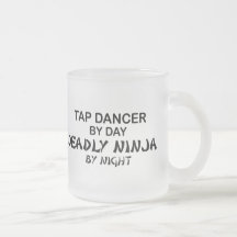 Tap Dancer Deadly Ninja by Night Coffee Mugs