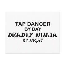 Tap Dancer Deadly Ninja by Night Post Cards
