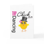 Tap Dancing Chick 2 Greeting Cards