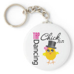 Tap Dancing Chick 2 keychains