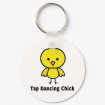 Tap Dancing Chick keychains