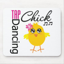 Tap Dancing Chick mousepads by chicktshirts Tap Dancing Chick mousepads