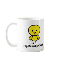 Tap Dancing Chick Coffee Mugs