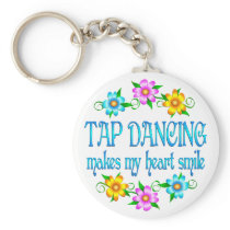 Tap Dancing Smiles Key Chains