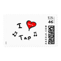Tap Gifts - I Heart Tap postage by iheartstyle Tap Gifts - I Heart Tap postage