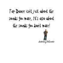 Tap Quotes - Sounds t-shirts