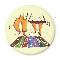 Tap Time Fridge Magnet