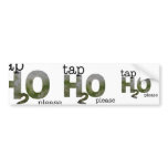 tap water bumper sticker