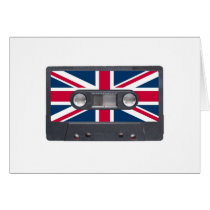 Tape cassette greeting card