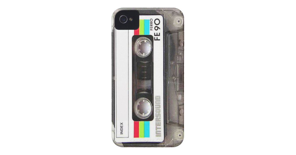 Tape Deck iPhone 4 Cover Zazzle
